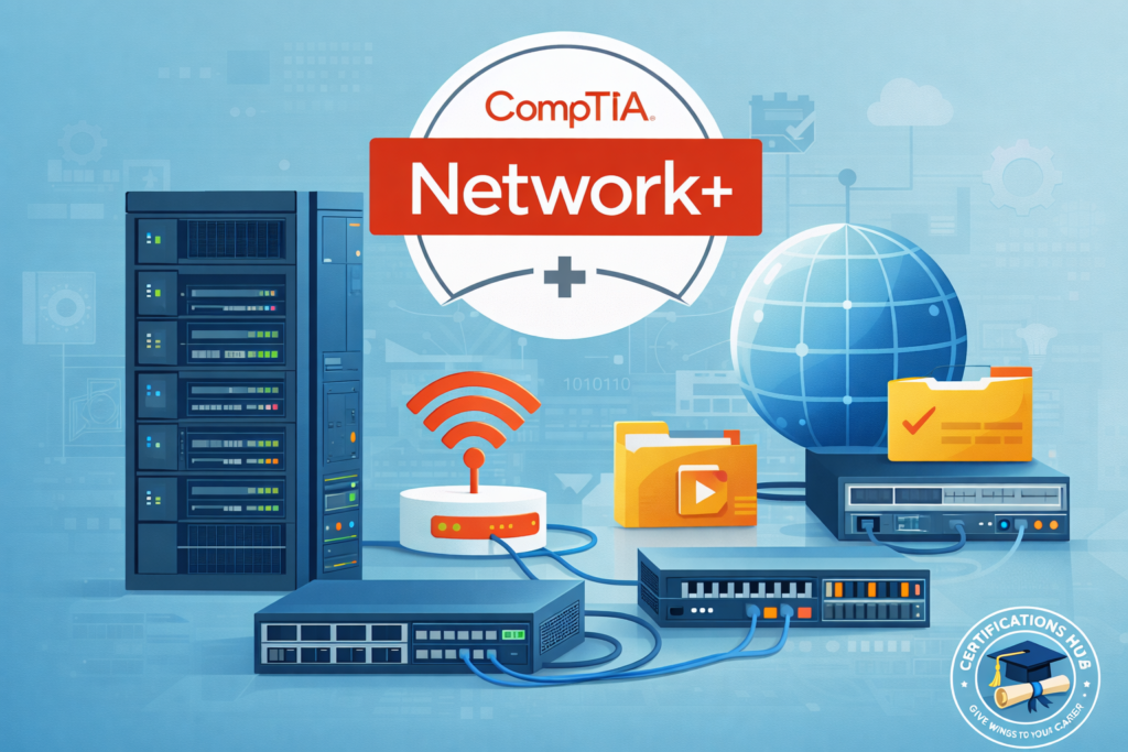 CompTIA Network+ certification networking infrastructure concept