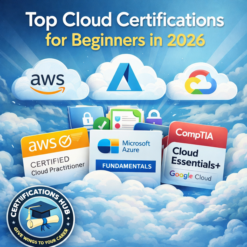 cloud certifications for beginners aws azure google cloud