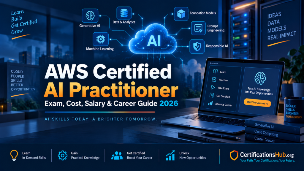 AWS Certified AI Practitioner exam cost salary and career guide 2026