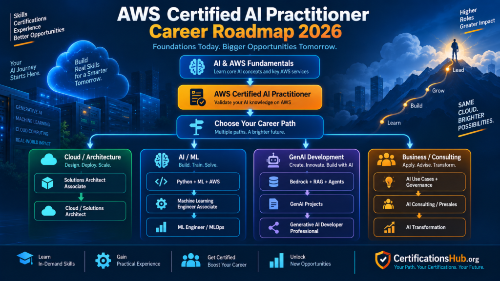 AWS AI Practitioner career roadmap 2026